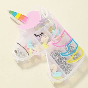 NIB 28pcs Girls Butterfly Design DIY Jewelry Set